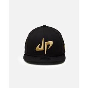 Dude Perfect New Era Black Gold 9FIFTY Snapback Hat Cap